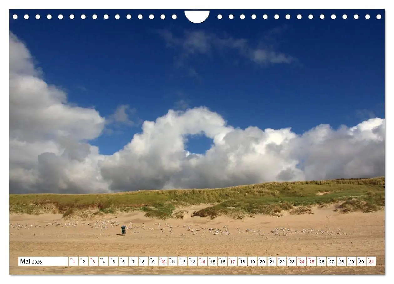 Bild: 9783516030204 | Callantsoog (Wandkalender 2026 DIN A4 quer), CALVENDO Monatskalender
