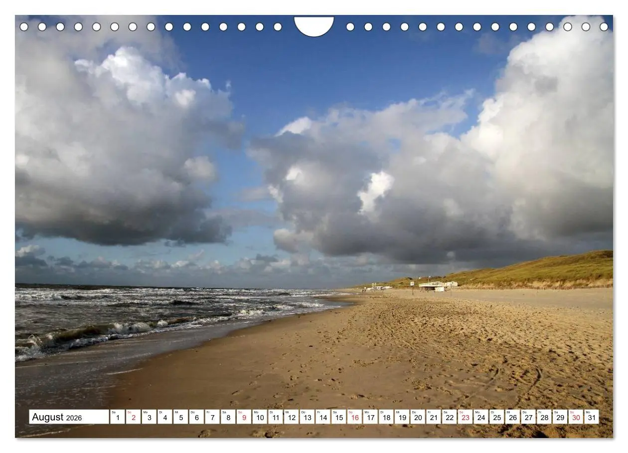 Bild: 9783516030204 | Callantsoog (Wandkalender 2026 DIN A4 quer), CALVENDO Monatskalender