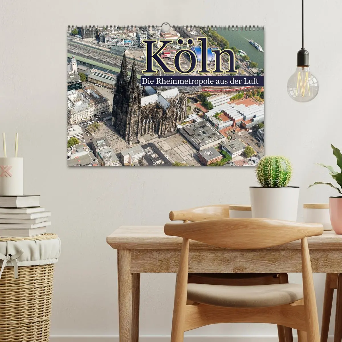 Bild: 9783516100204 | Köln - Die Rheinmetropole aus der Luft (Wandkalender 2026 DIN A3...