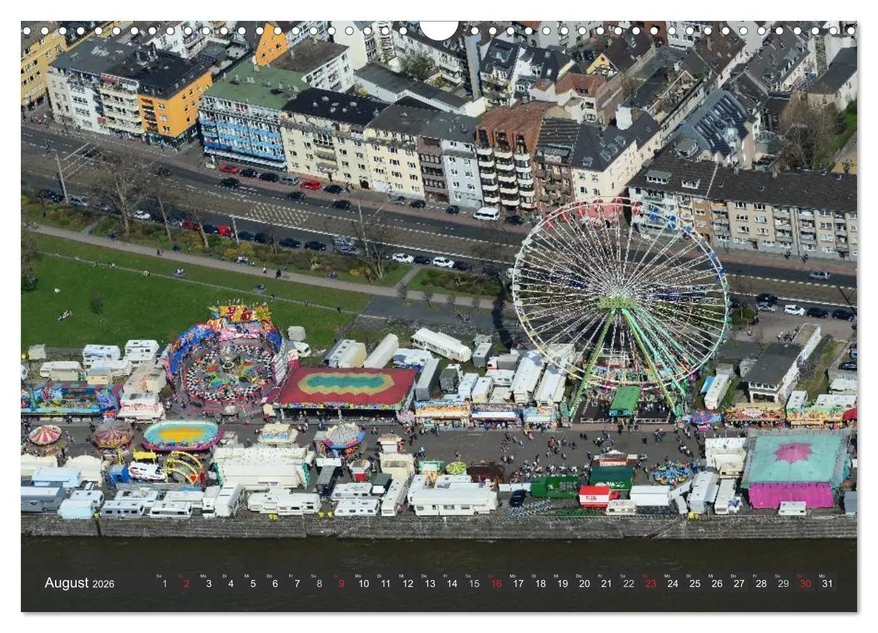 Bild: 9783516100204 | Köln - Die Rheinmetropole aus der Luft (Wandkalender 2026 DIN A3...