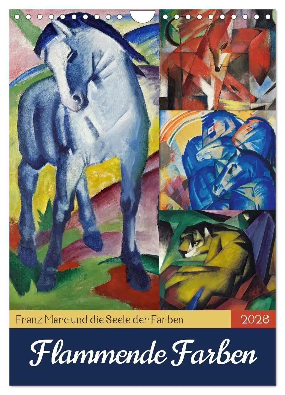 Cover: 9783516720204 | Flammende Farben (Wandkalender 2026 DIN A4 hoch), CALVENDO...