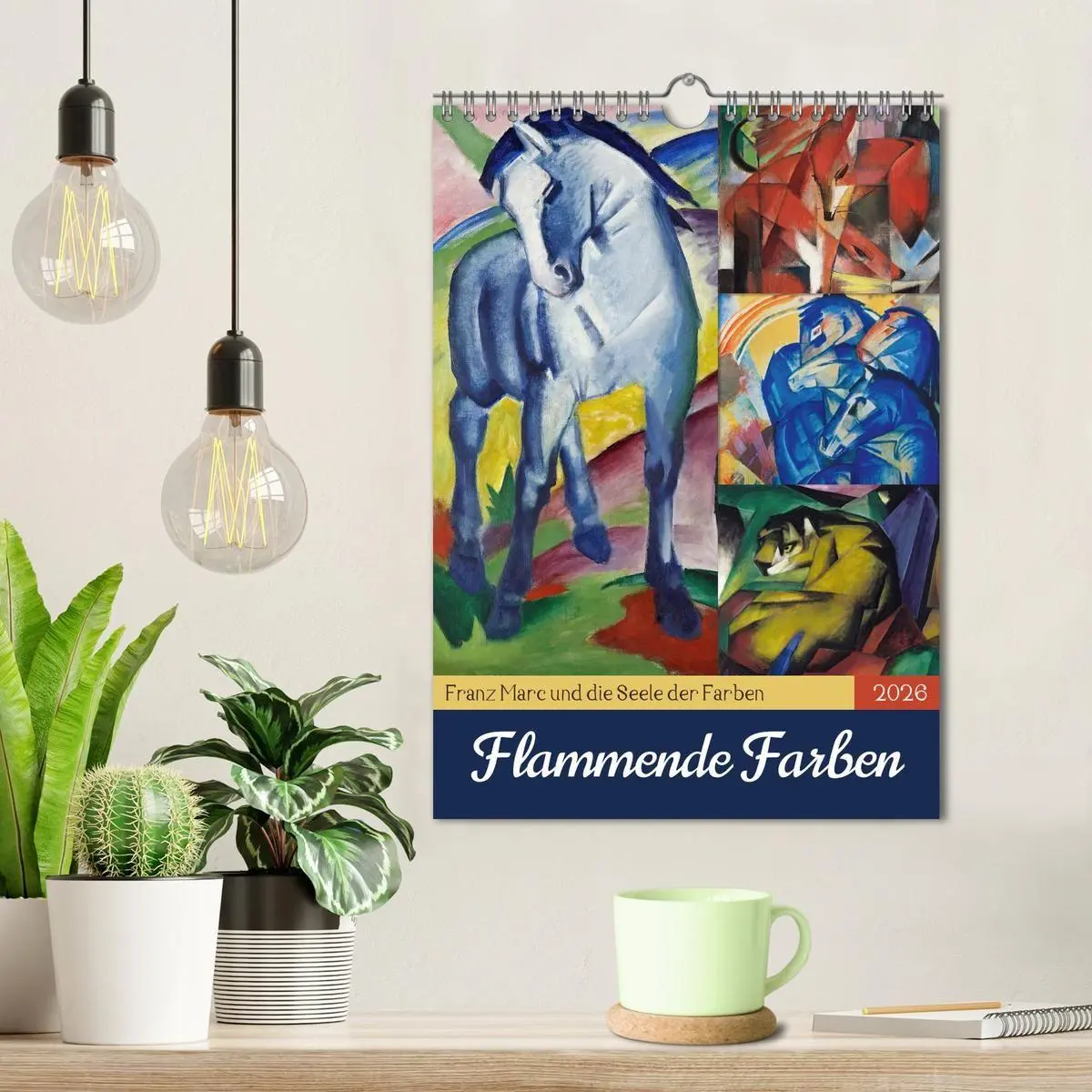 Bild: 9783516720204 | Flammende Farben (Wandkalender 2026 DIN A4 hoch), CALVENDO...