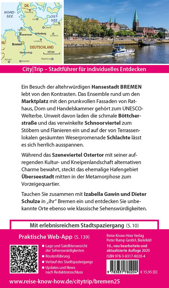 Bild: 9783831780204 | Reise Know-How CityTrip Bremen mit Überseestadt und Bremerhaven | Buch