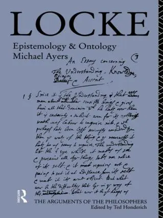Cover: 9780415100304 | Locke | Michael Ayers | Taschenbuch | Arguments of the Philosophers