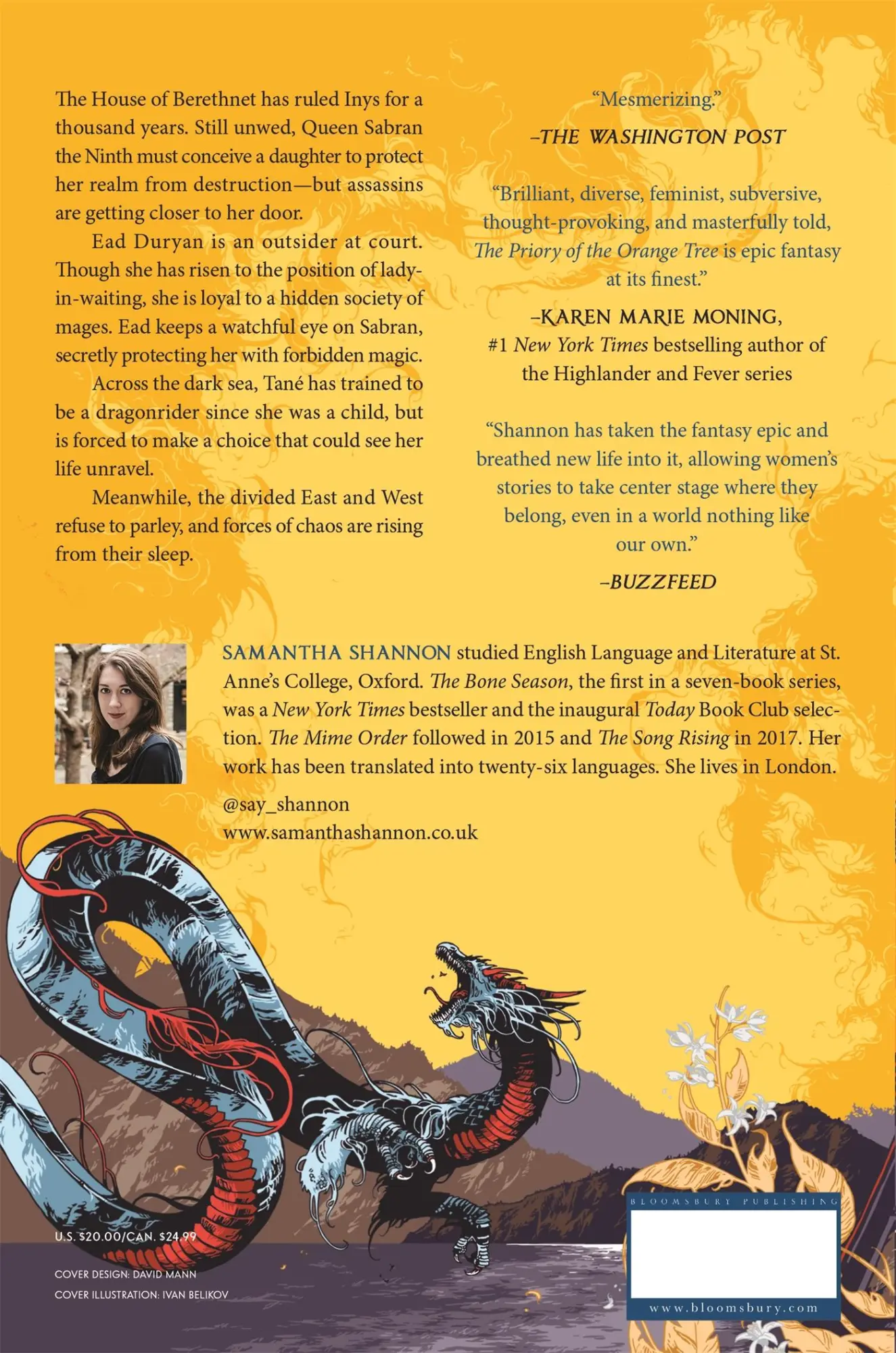 Rückseite: 9781635570304 | The Priory of the Orange Tree | Samantha Shannon | Taschenbuch | 2020