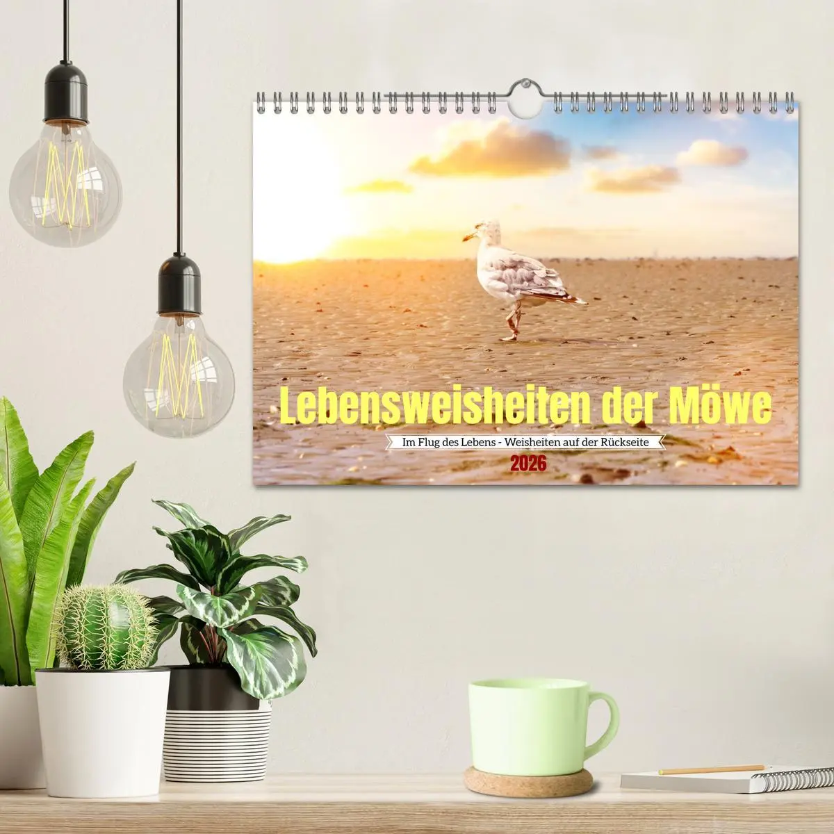 Bild: 9783457310304 | Lebensweisheiten der Möwe - Im Flug des Lebens (Wandkalender 2026...
