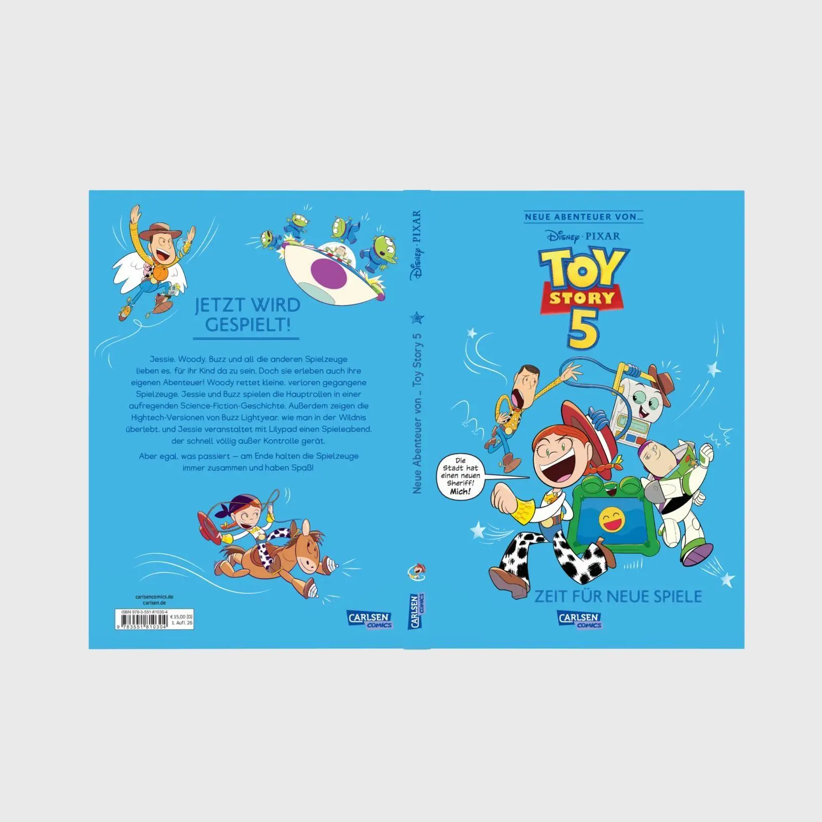 Bild: 9783551810304 | Neue Abenteuer von ...: Toy Story 5 | Joshua Pruett | Buch | 96 S.
