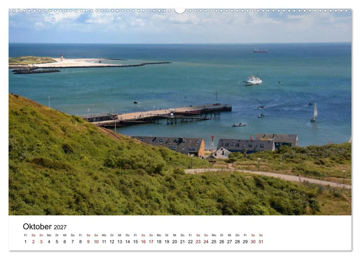 Bild: 9783569800304 | Mitreisekalender 2027 Helgoland (Wandkalender 2027 DIN A2 quer),...