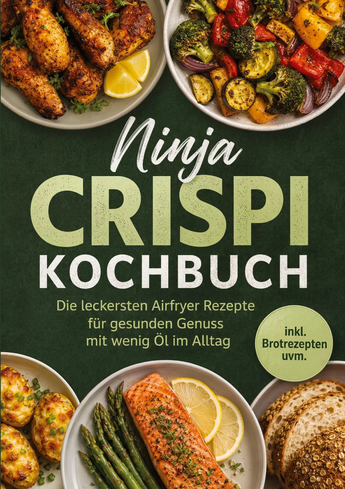 Cover: 9783693860304 | Ninja Crispi Kochbuch: Die leckersten Airfryer Rezepte für gesunden...