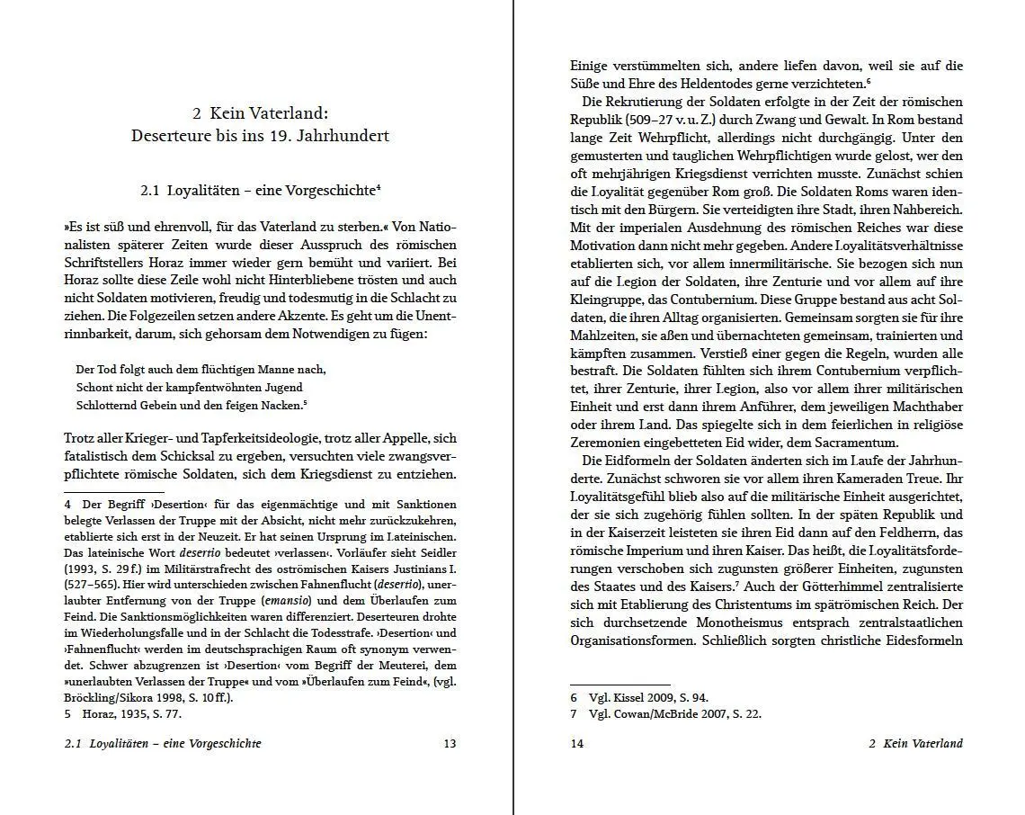 Bild: 9783987370304 | Deserteure | Die Geschichte von Gewissen, Widerstand und Flucht | Buch