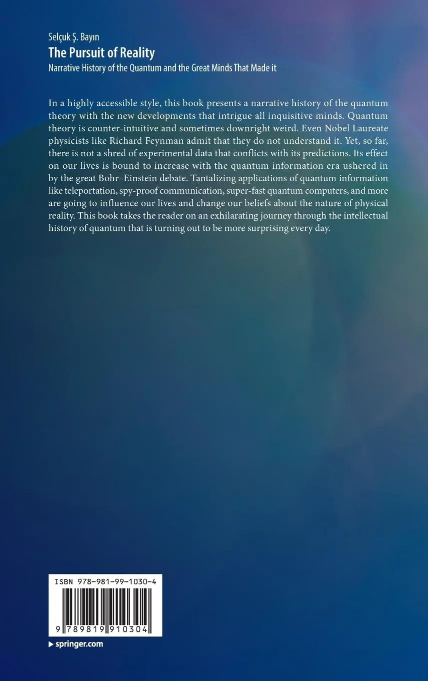 Rückseite: 9789819910304 | The Pursuit of Reality | Selçuk ¿. Bay¿n | Buch | Englisch | 2023