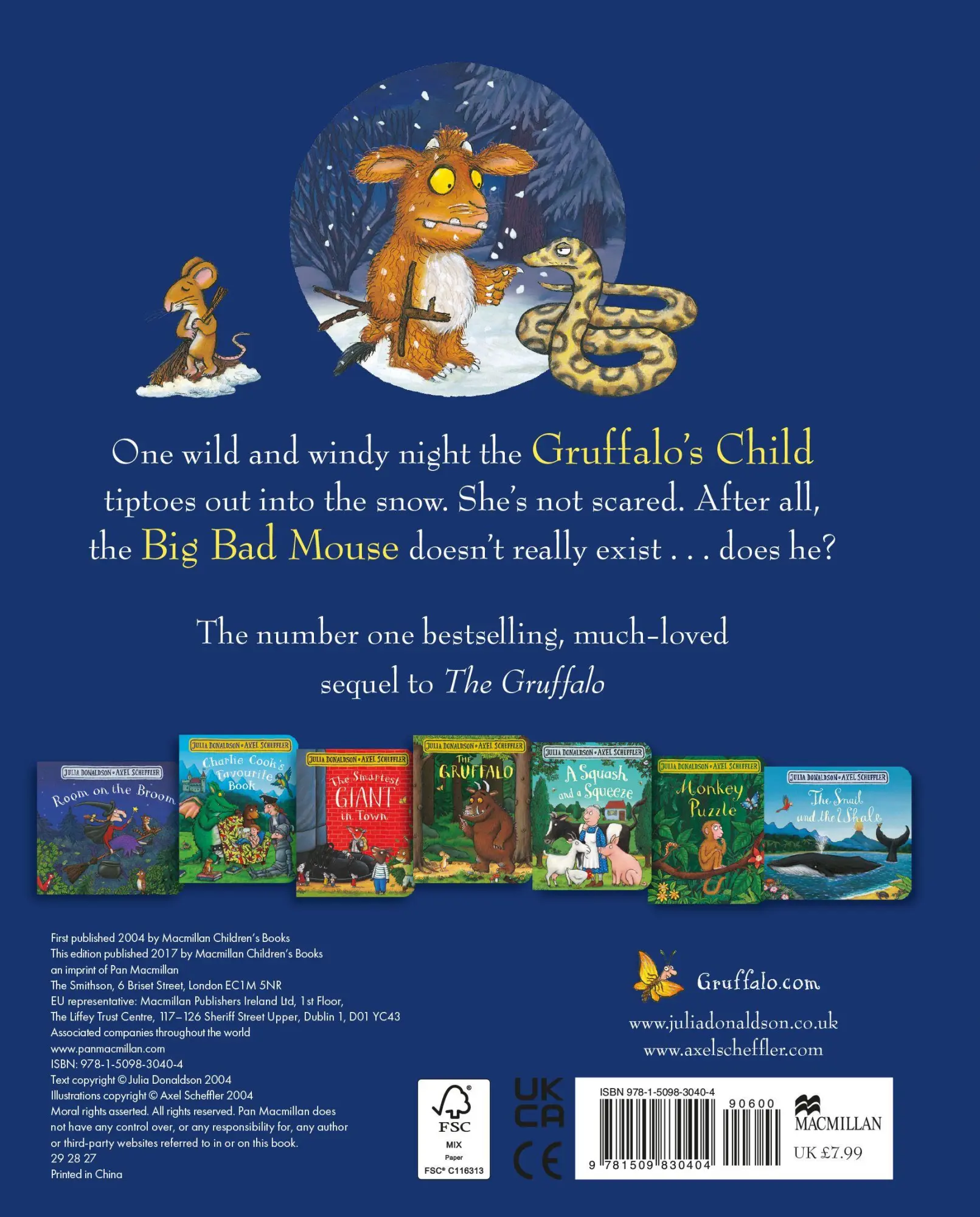 Bild: 9781509830404 | The Gruffalo's Child | Julia Donaldson | Buch | Der Grüffelo | 2017