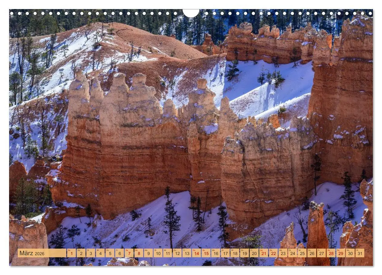 Bild: 9783457300404 | Magisches Wunderland in Weiss (Wandkalender 2026 DIN A3 quer),...