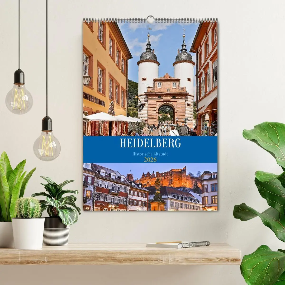 Bild: 9783516700404 | Heidelberg - Historische Altstadt (Wandkalender 2026 DIN A2 hoch),...