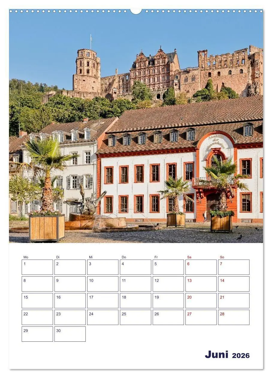 Bild: 9783516700404 | Heidelberg - Historische Altstadt (Wandkalender 2026 DIN A2 hoch),...