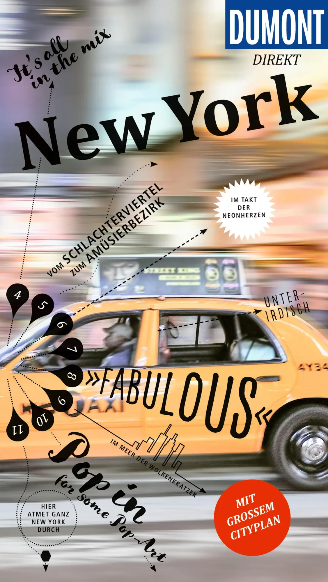 Cover: 9783616000404 | DUMONT direkt Reiseführer New York | Mit großem Cityplan | Moll | Buch