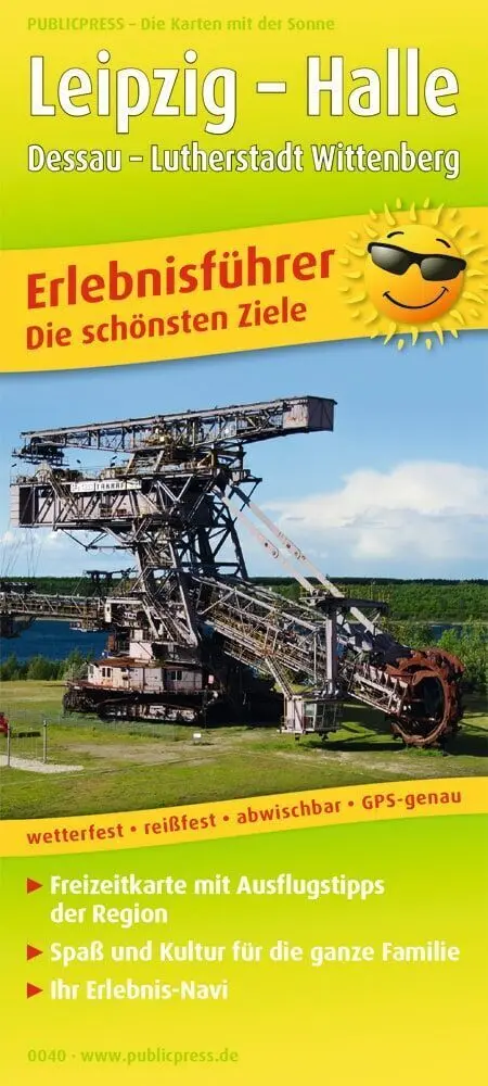 Cover: 9783747300404 | Leipzig - Halle - Dessau - Lutherstadt Wittenberg | (Land-)Karte