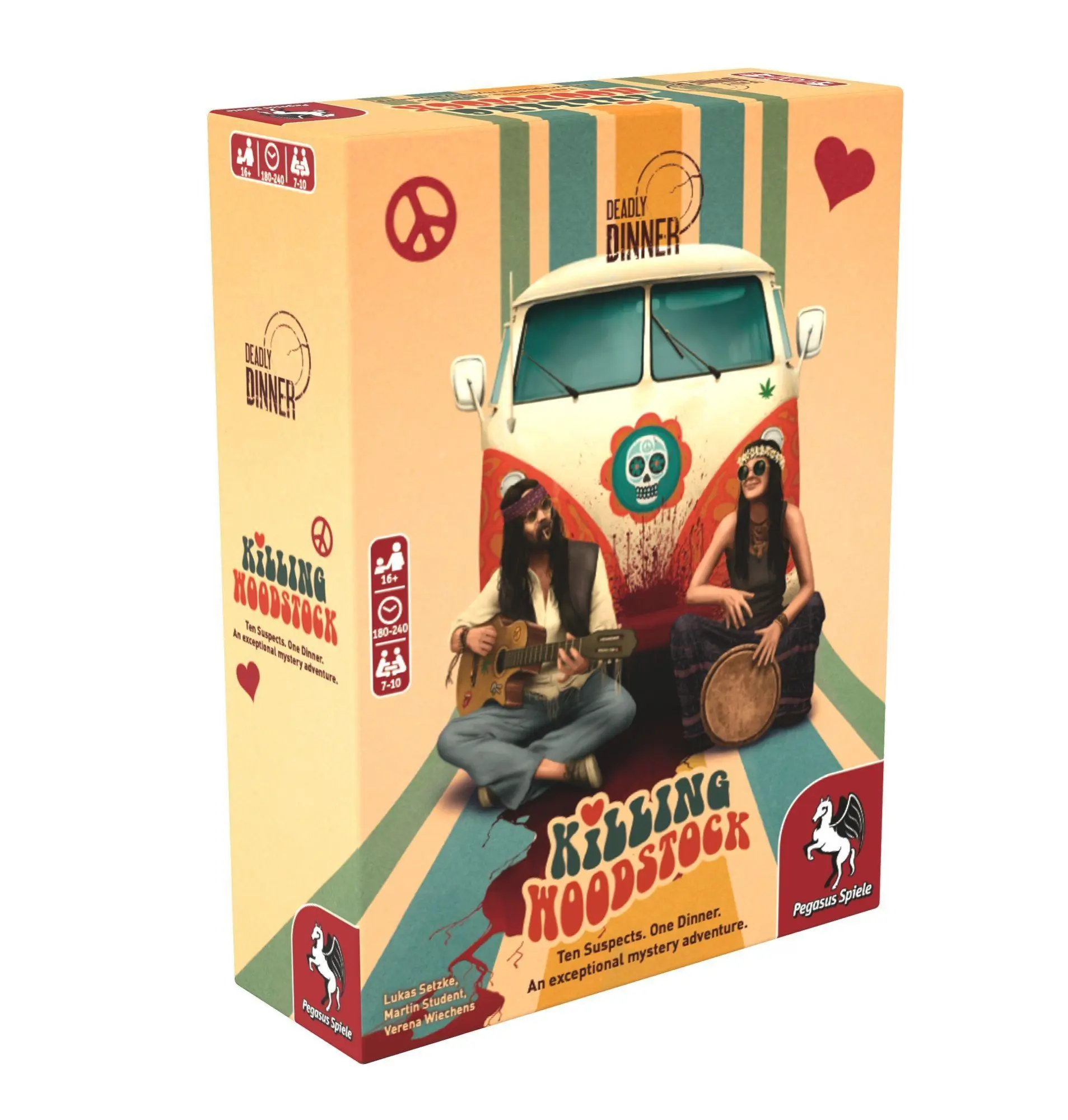Cover: 4250231730504 | Deadly Dinner - Killing Woodstock (English Edition) | Verena Wiechens