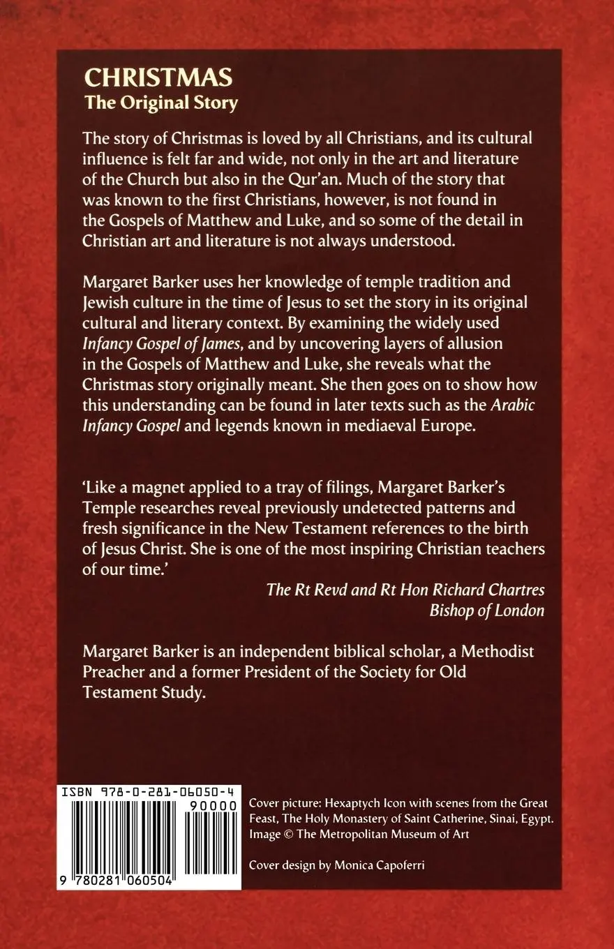 Rückseite: 9780281060504 | Christmas - The Original Story | Margaret Barker | Taschenbuch | 2008
