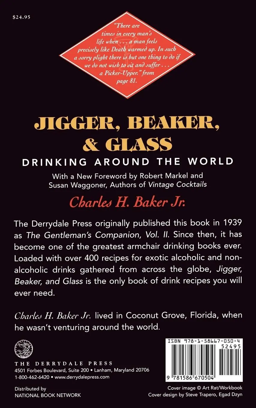 Rückseite: 9781586670504 | Jigger, Beaker, &amp; Glass | Drinking Around the World | Charles H. Baker