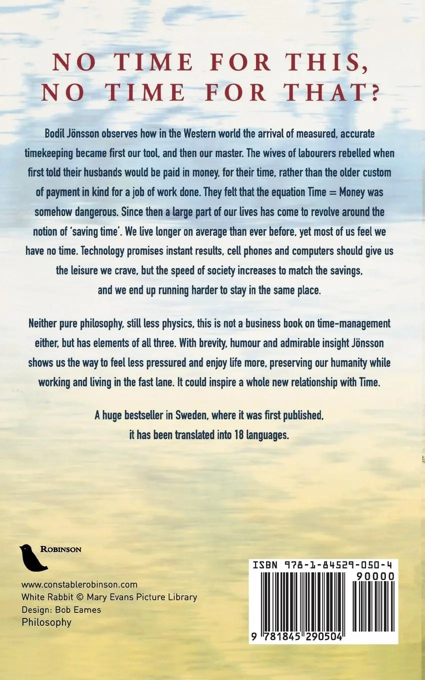 Rückseite: 9781845290504 | Ten Thoughts about Time. Bodil Jnsson | Bodil Jnsson | Taschenbuch