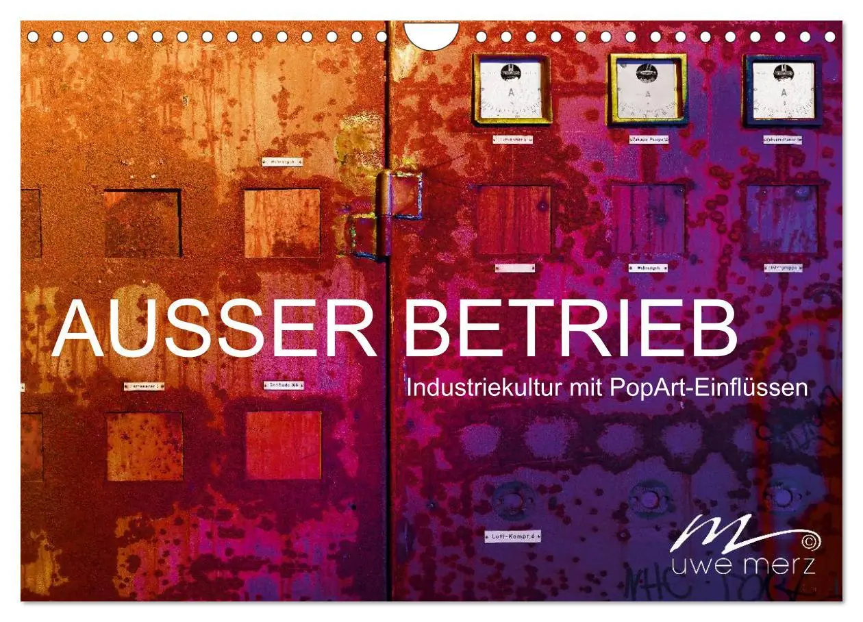 Cover: 9783457910504 | AUSSER BETRIEB - Industriekultur mit PopArt-Einflüssen...