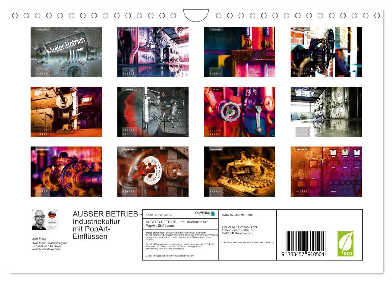 Bild: 9783457910504 | AUSSER BETRIEB - Industriekultur mit PopArt-Einflüssen...