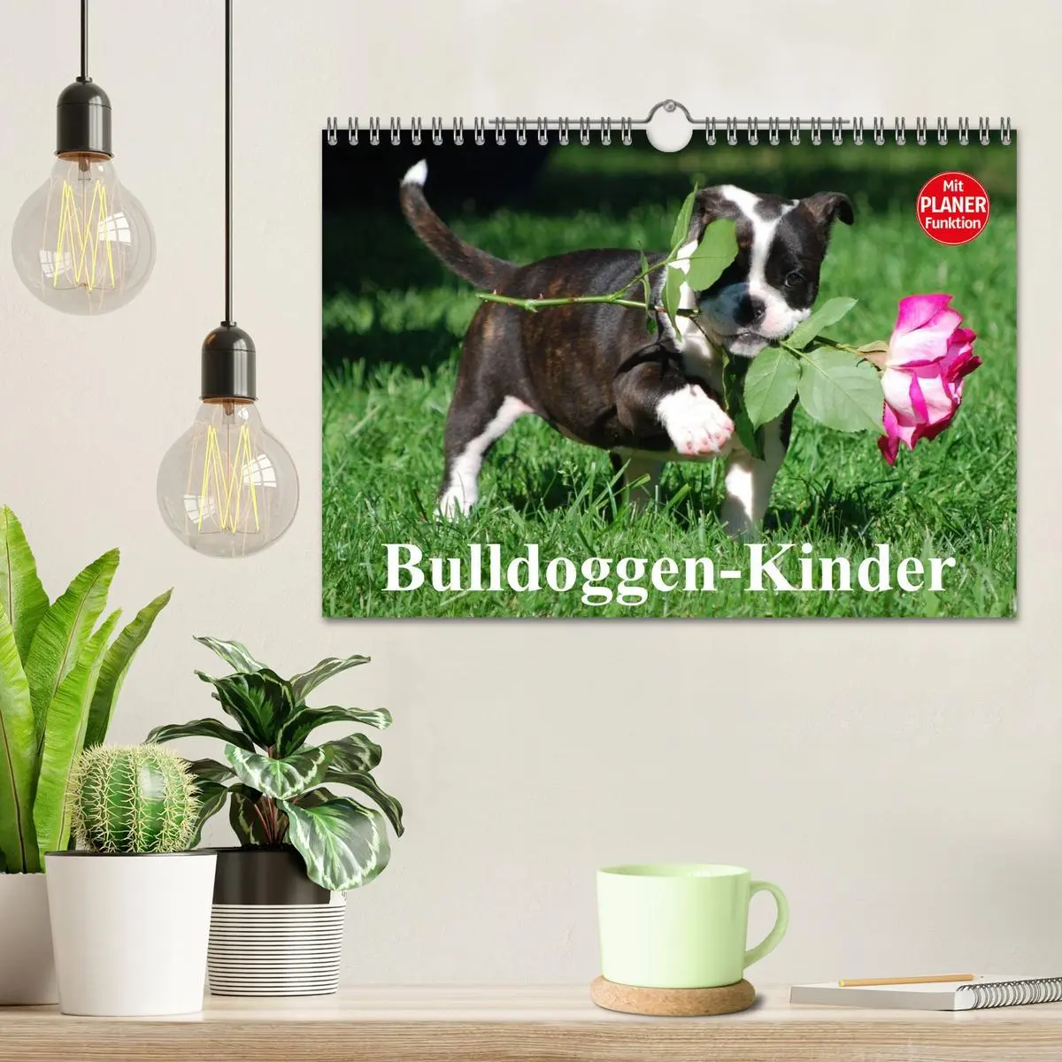 Bild: 9783516000504 | Bulldoggen-Kinder (Wandkalender 2026 DIN A4 quer), CALVENDO...