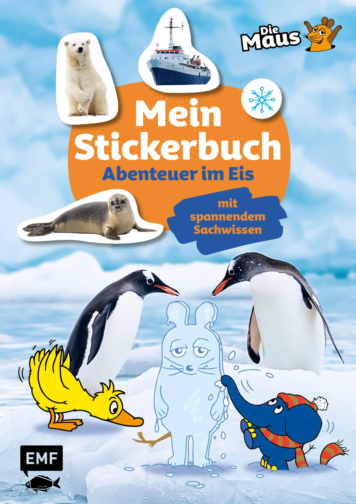 Cover: 9783745930504 | Die Sendung mit der Maus - Mein Stickerbuch mit spannendem...