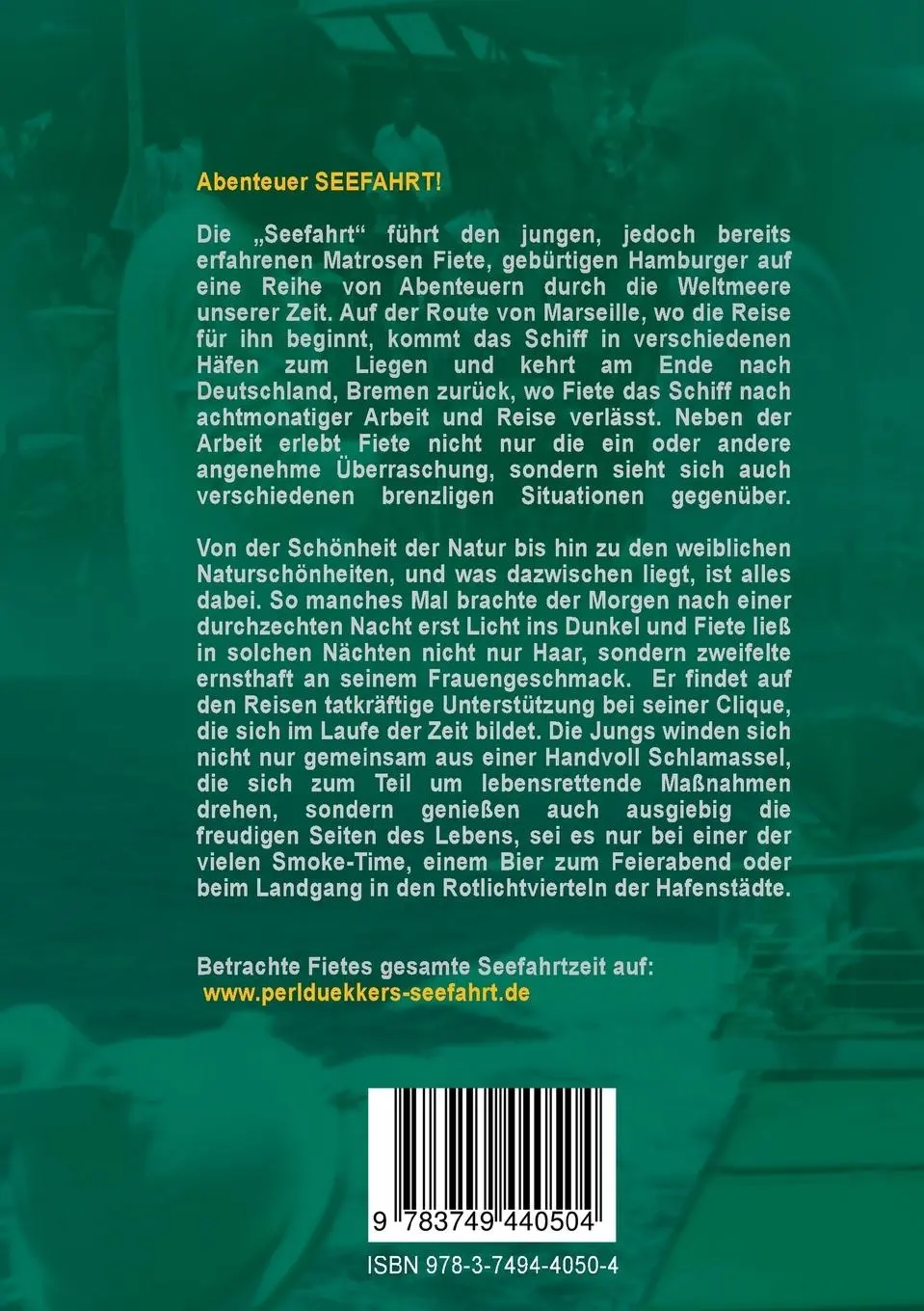 Rückseite: 9783749440504 | Seefahrt! | Von Knochenbrechern, rosa Delphinen und wilden Weibern