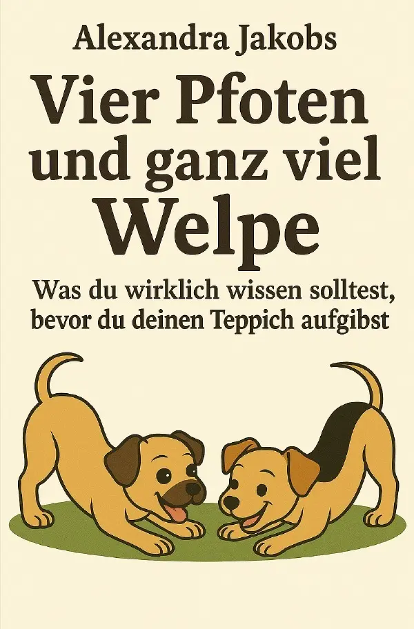 Cover: 9783819730504 | vier Pfoten und ganz viel Welpe | Alexandra Jakobs | Taschenbuch