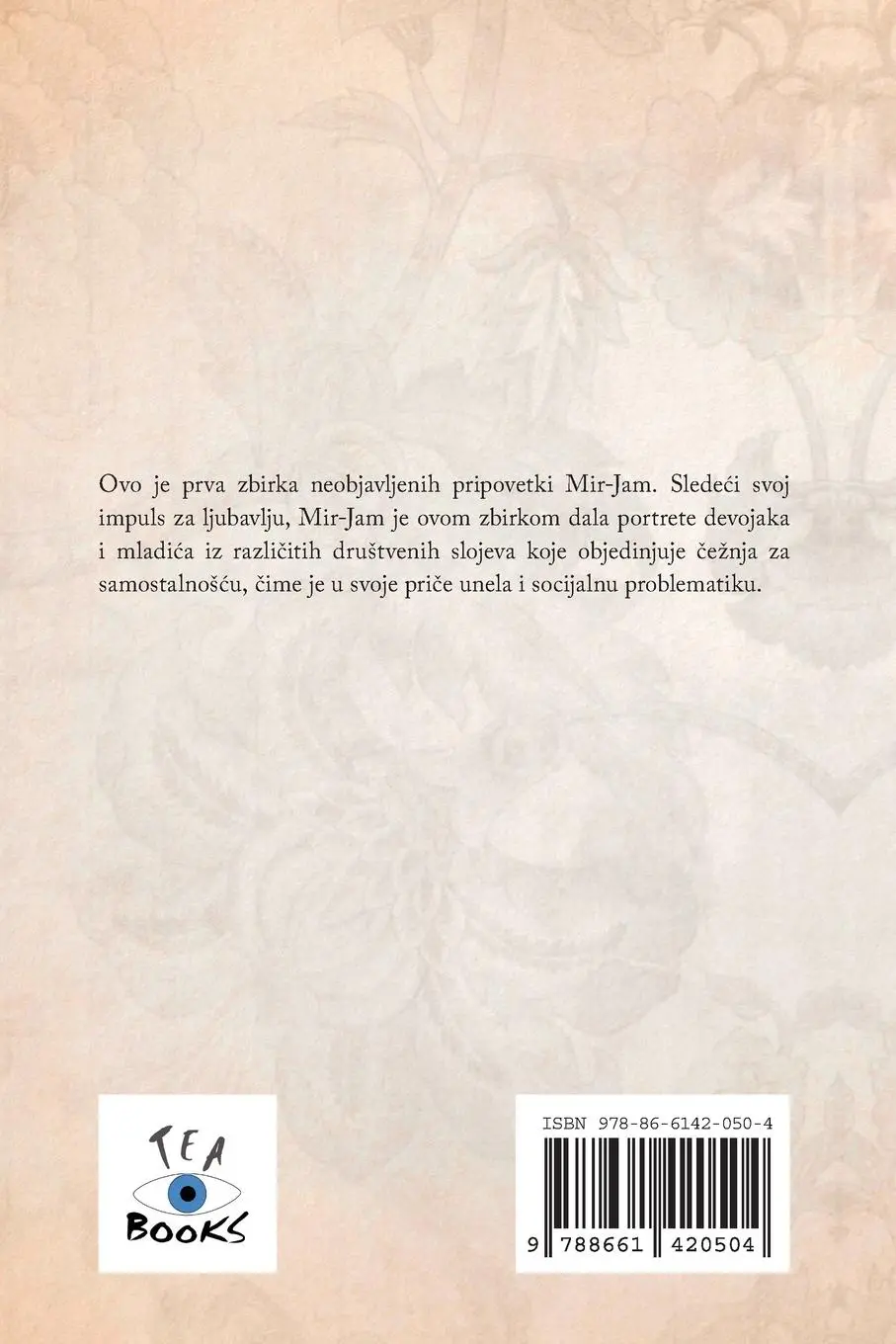 Rückseite: 9788661420504 | Sve one vole ljubav | Milica Jakovljevi¿ Mir-Jam | Taschenbuch | ?