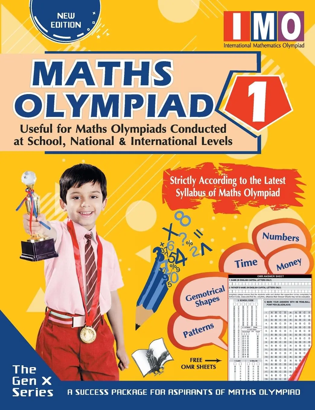 Cover: 9789357940504 | International Maths Olympiad - Class 1 (With OMR Sheets) | Singh