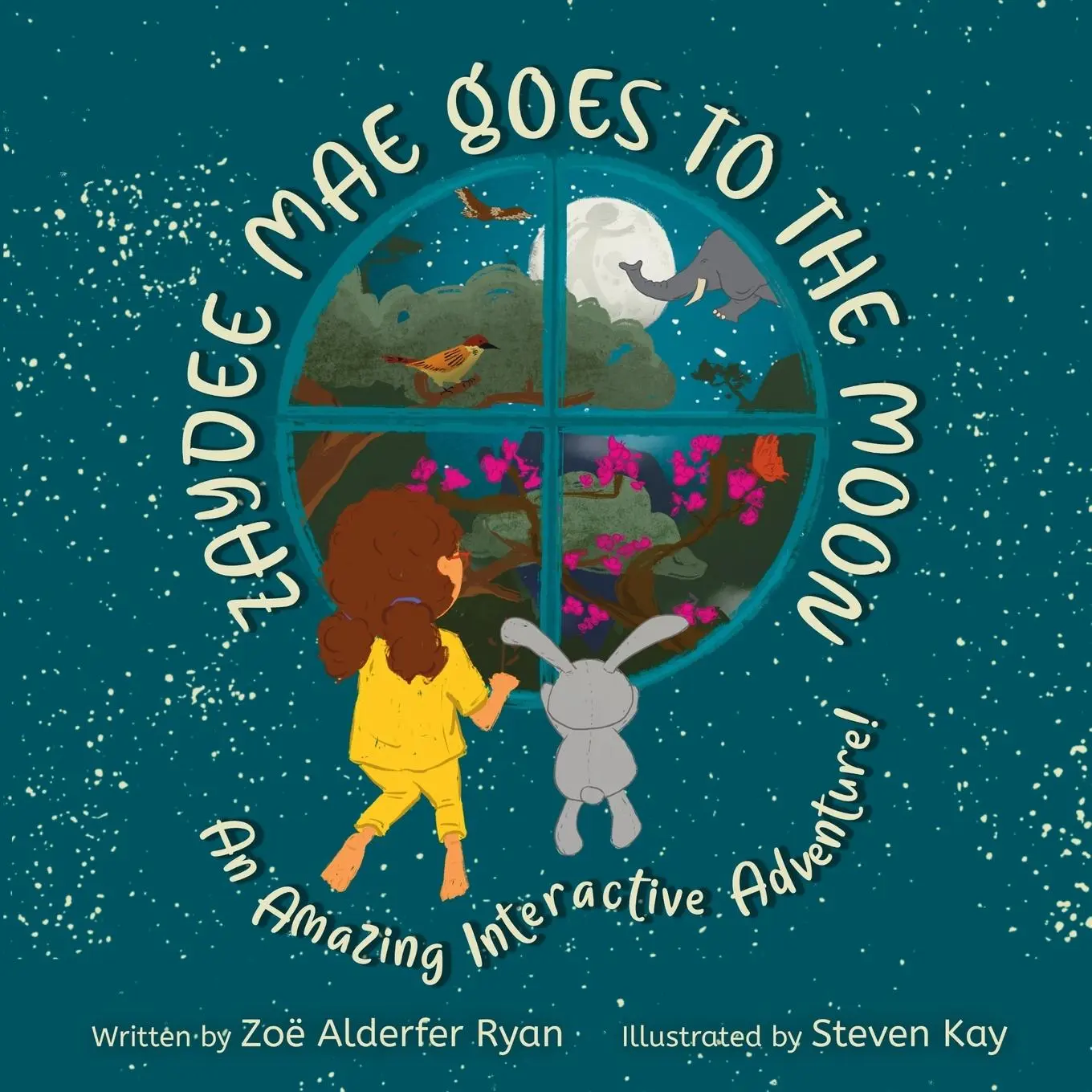 Cover: 9798990640504 | Zaydee Mae Goes To The Moon | An Amazing Interactive Adventure! | Ryan