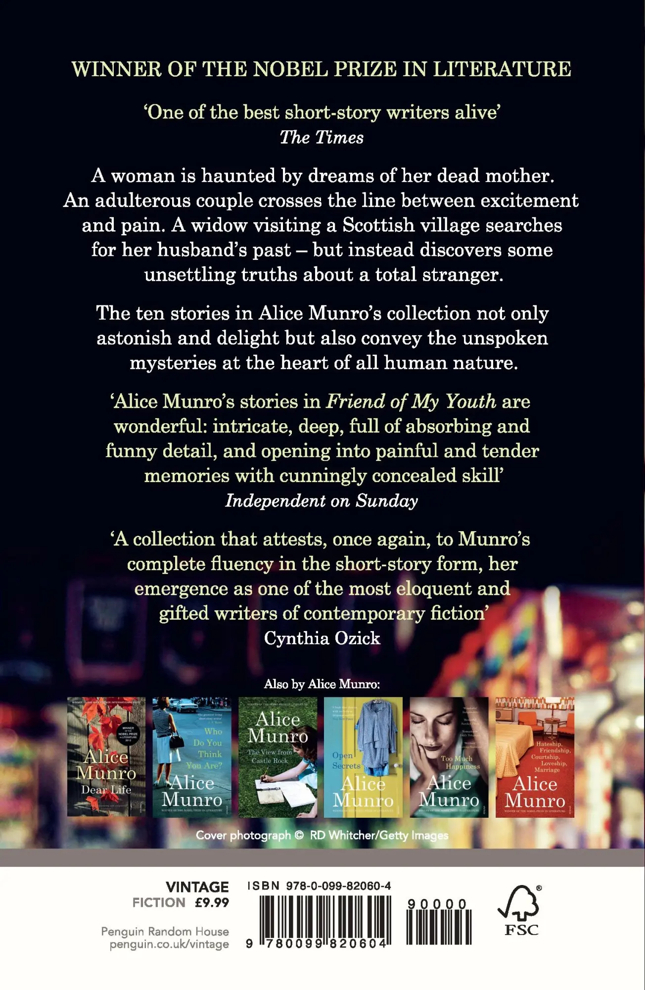 Rückseite: 9780099820604 | Friend of My Youth | Alice Munro | Taschenbuch | 274 S. | Englisch