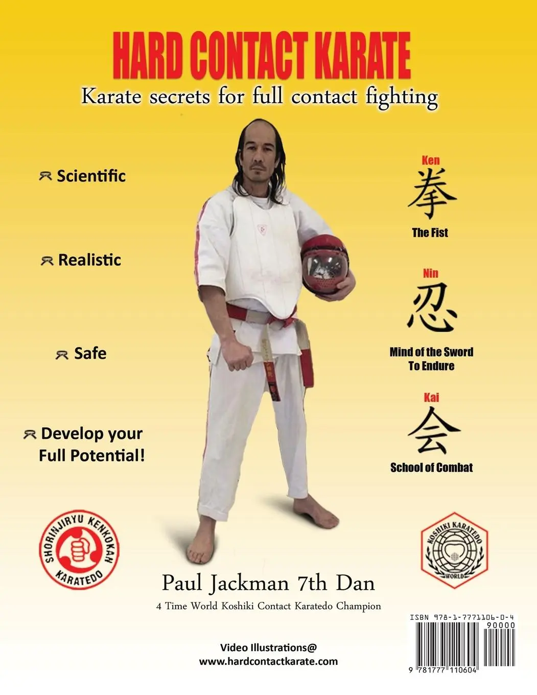 Rückseite: 9781777110604 | Hard Contact Karate | Karate Secrets for full contact fighting | Buch