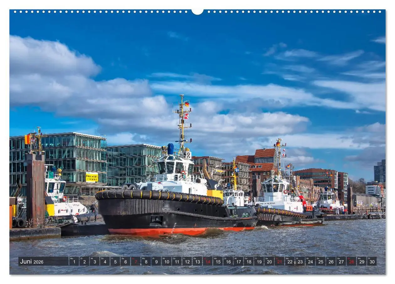 Bild: 9783457830604 | Hamburg - Ahoi zur großen Hafenrundfahrt (Wandkalender 2026 DIN A2...