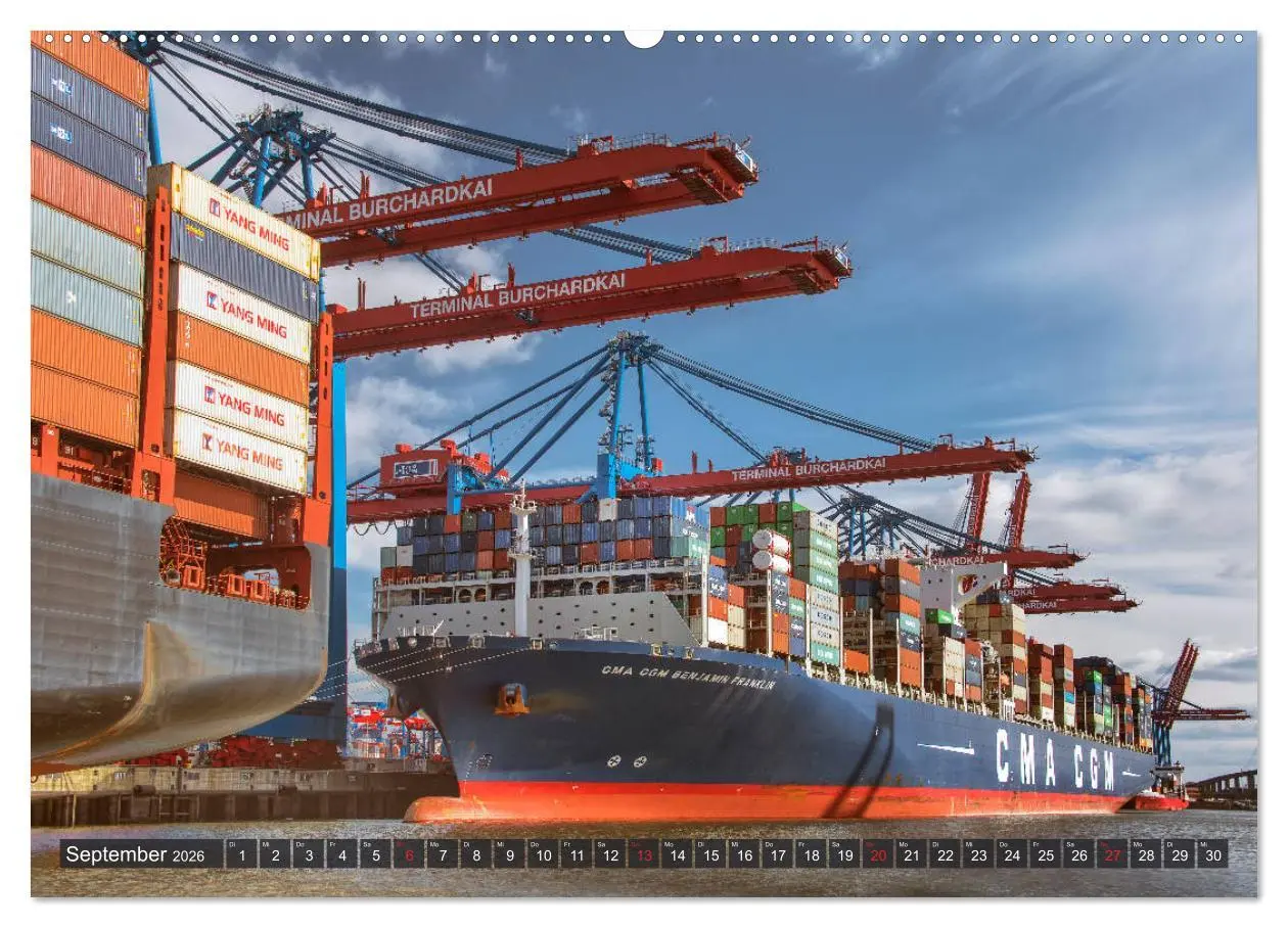 Bild: 9783457830604 | Hamburg - Ahoi zur großen Hafenrundfahrt (Wandkalender 2026 DIN A2...