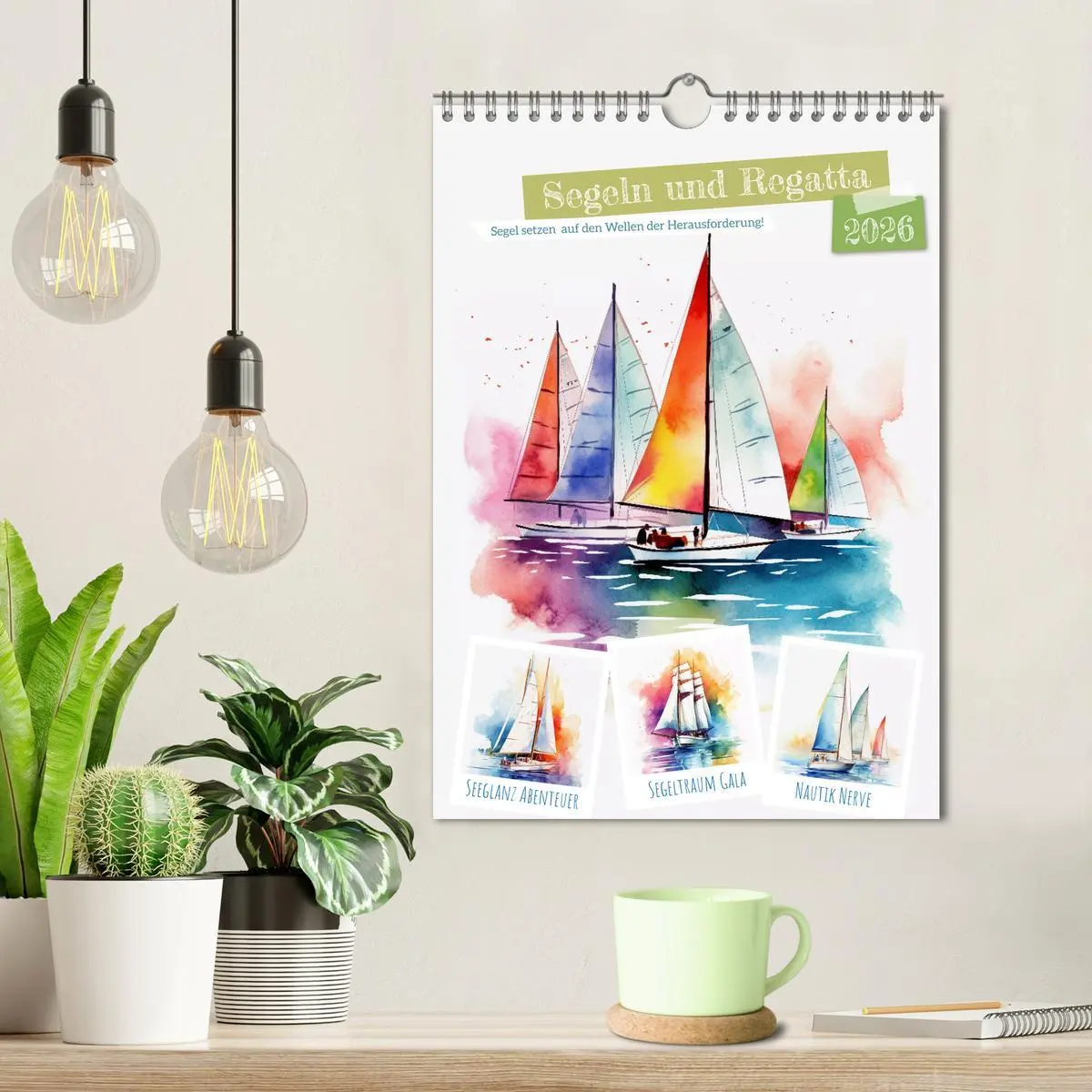 Bild: 9783516300604 | Segeln und Regatta (Wandkalender 2026 DIN A4 hoch), CALVENDO...
