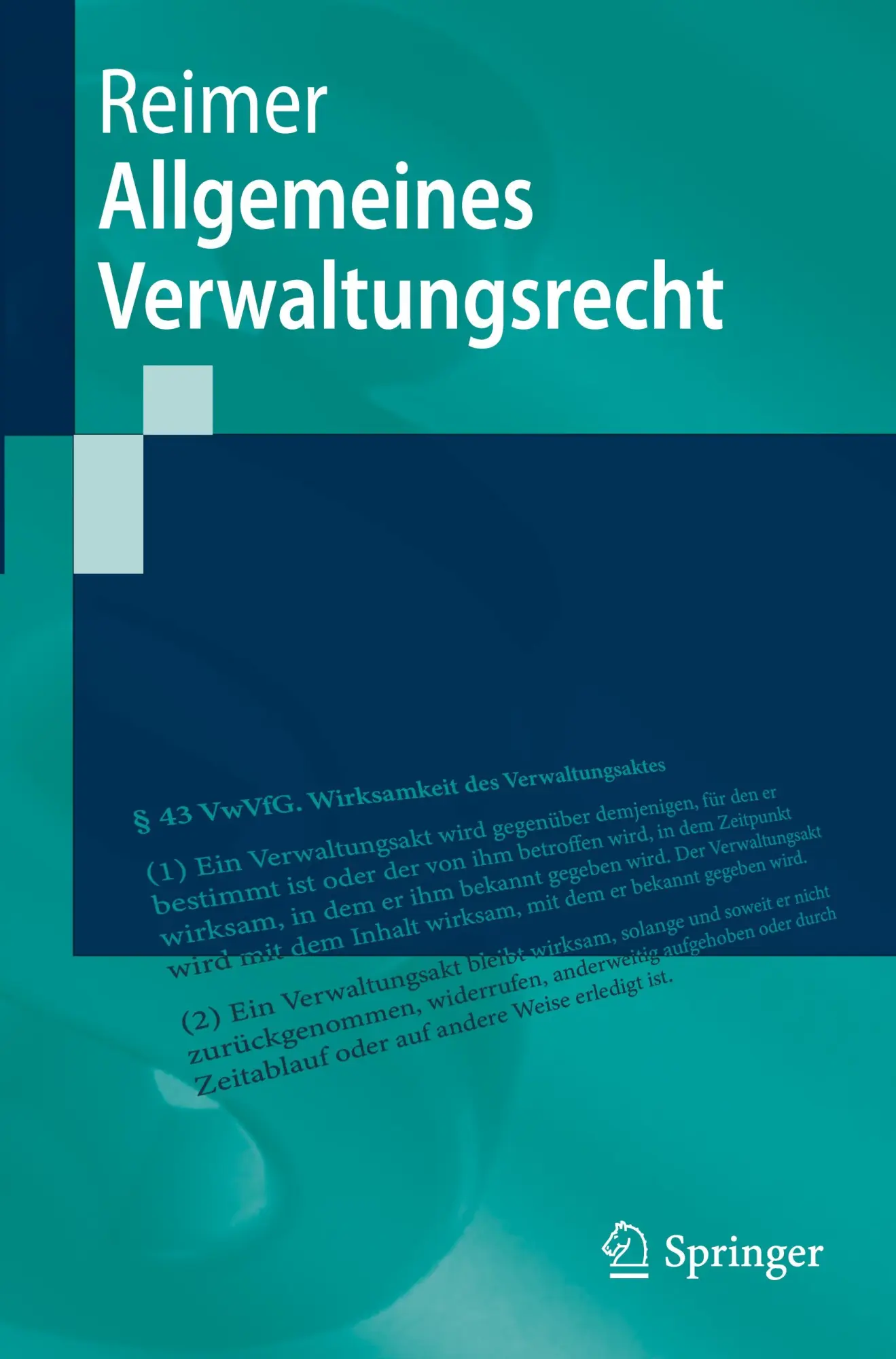 Cover: 9783662690604 | Allgemeines Verwaltungsrecht | Philipp Reimer | Taschenbuch | xxvii