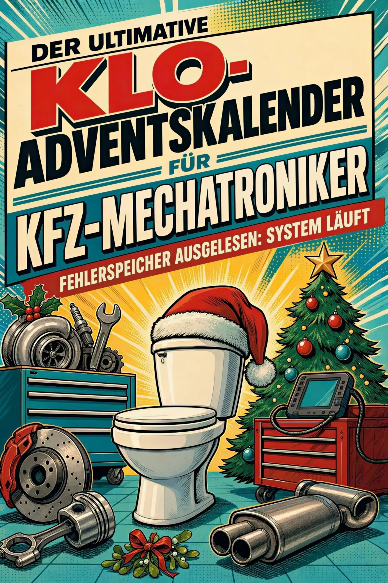 Cover: 9783696110604 | Der ultimative Klo-Adventskalender für KFZ-Mechatroniker | Meier