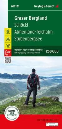 Cover: 9783707920604 | Grazer Bergland, Wander-, Rad- und Freizeitkarte 1:50.000, freytag...