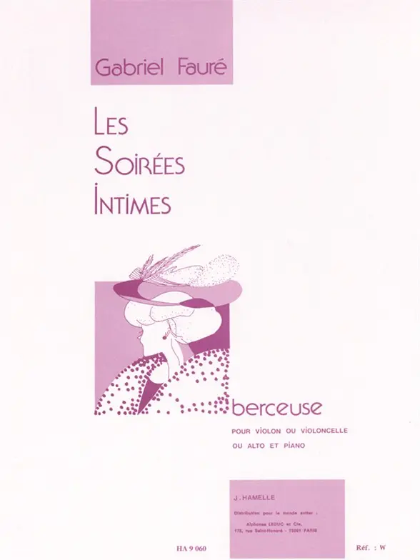 Cover: 9790230790604 | Berceuse Op.16 | Gabriel Urbain Fauré | Buch | Alphonse Leduc