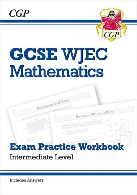 Cover: 9781789080704 | WJEC GCSE Maths Exam Practice Workbook: Intermediate (includes...