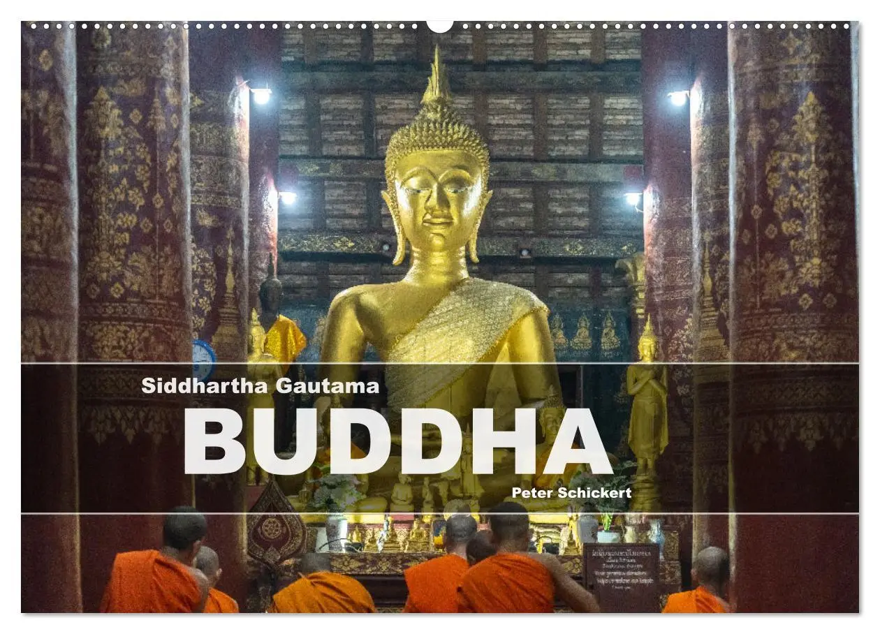 Cover: 9783457440704 | Siddhartha Gautama - Buddha (Wandkalender 2026 DIN A2 quer),...