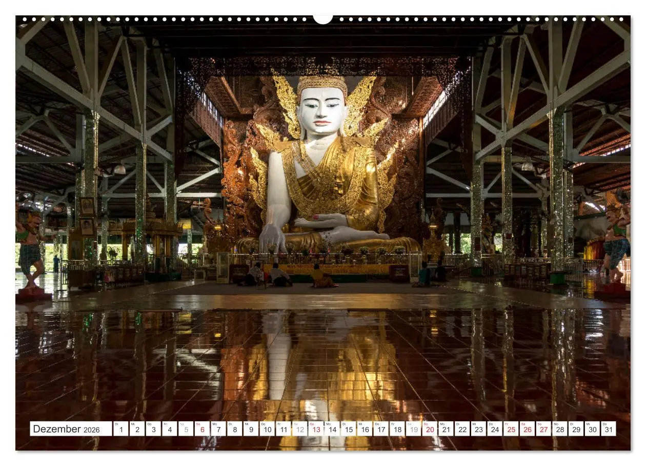 Bild: 9783457440704 | Siddhartha Gautama - Buddha (Wandkalender 2026 DIN A2 quer),...