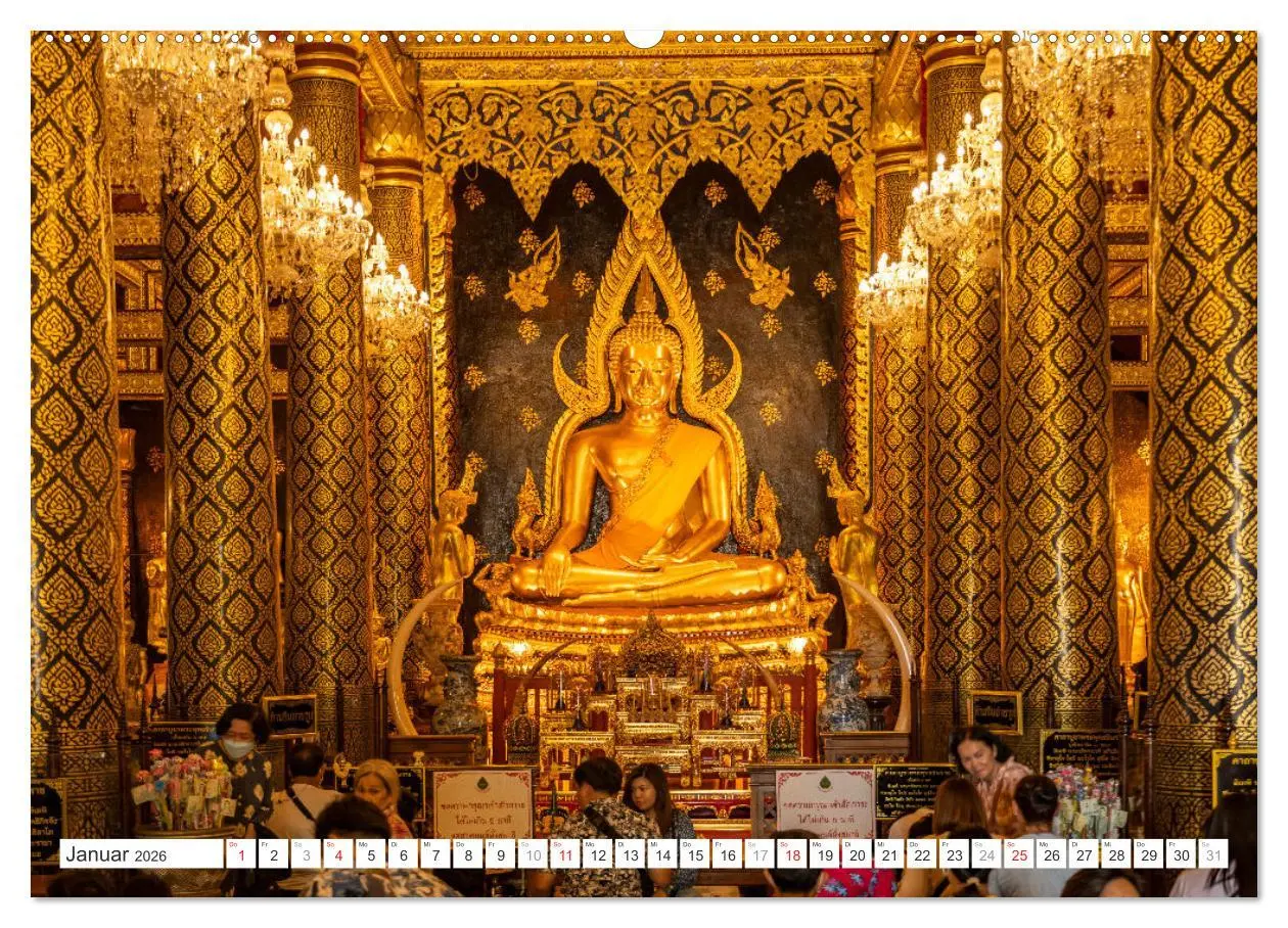 Bild: 9783457440704 | Siddhartha Gautama - Buddha (Wandkalender 2026 DIN A2 quer),...