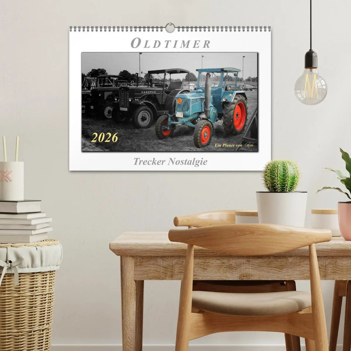 Bild: 9783516080704 | Oldtimer - Trecker Nostalgie (Wandkalender 2026 DIN A3 quer),...