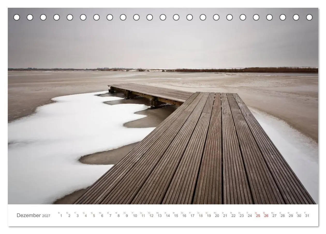 Bild: 9783594130704 | Stege &amp; Wege auf Sylt (Tischkalender 2027 DIN A5 quer), CALVENDO...