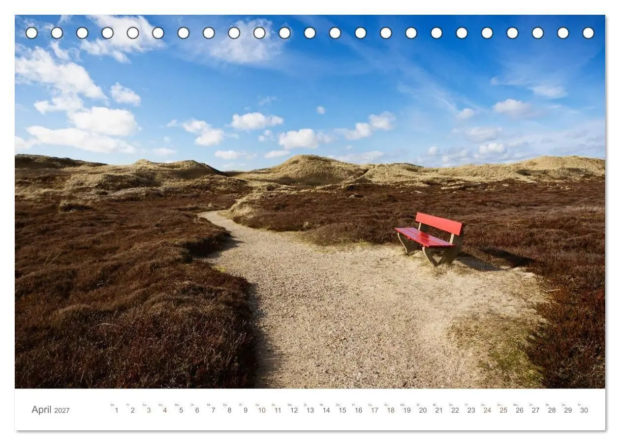 Bild: 9783594130704 | Stege &amp; Wege auf Sylt (Tischkalender 2027 DIN A5 quer), CALVENDO...